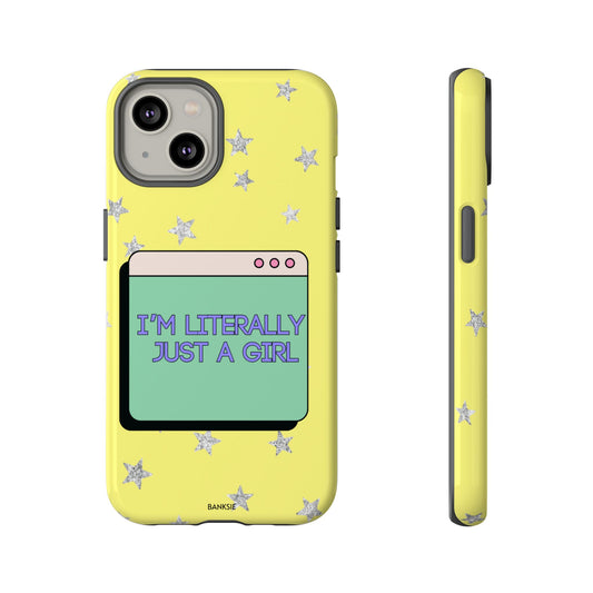 Literally Just A Girl - Chaos Phone Case