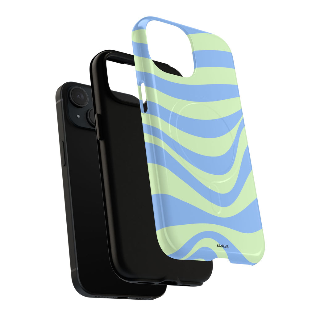 Wavy - Coque de téléphone Magsafe Chaos