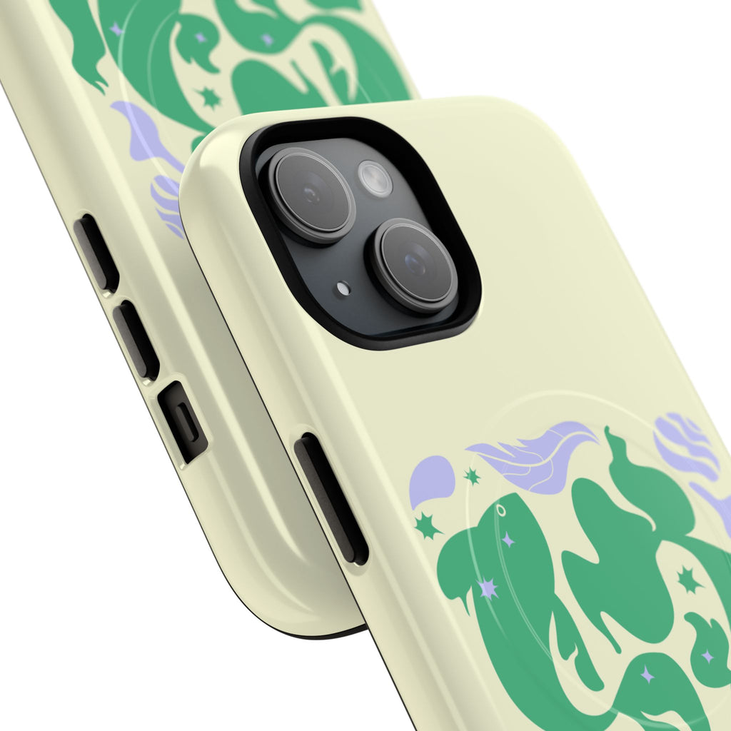Poissons - Coque Magsafe pour téléphone