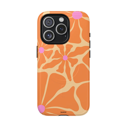 Coque de téléphone Magsafe Pêche Daisy - Chaos