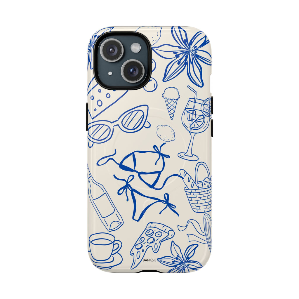 Euro Summer - Coque de téléphone Magsafe Chaos