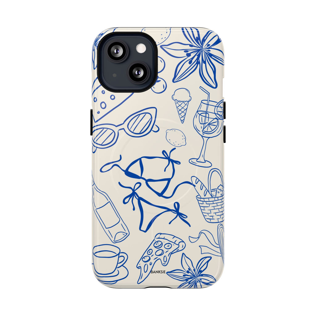 Euro Summer - Coque de téléphone Magsafe Chaos