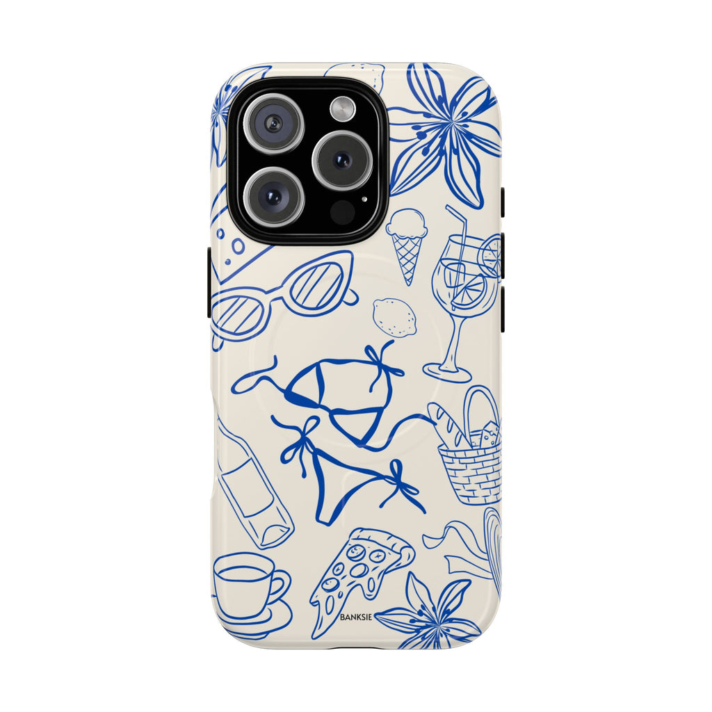 Euro Summer - Coque de téléphone Magsafe Chaos