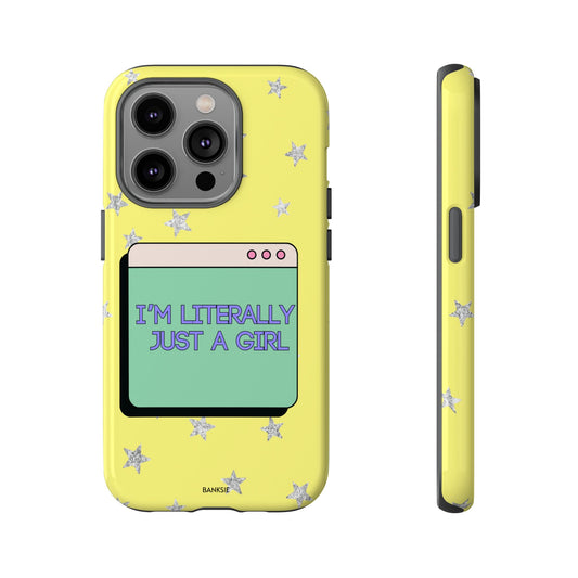 Literally Just A Girl - Chaos Phone Case