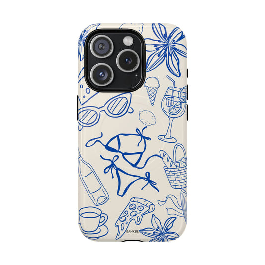 Euro Summer - Coque de téléphone Magsafe Chaos
