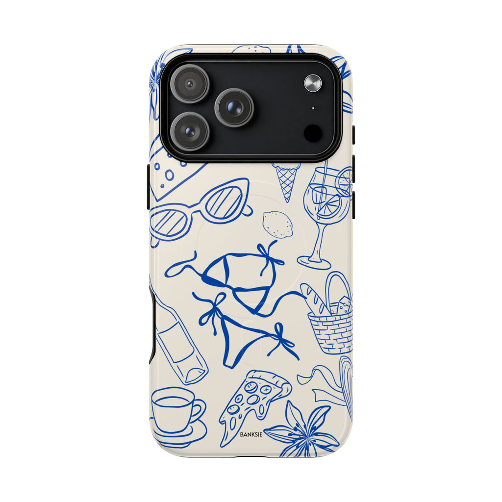 Euro Summer - Coque de téléphone Magsafe Chaos